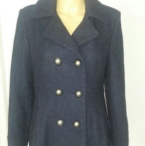 Espirt wool blend fitted coat